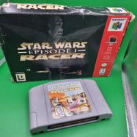 Nintendo 64 Star Wars Racer Episode I Con Caja  segunda mano  Chile 