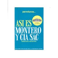Catálogo - Ferretería Industrial Montero - 1974 - Como Nuevo segunda mano  Chile 