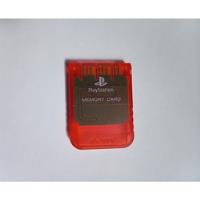 Memory Card  Playstation 1 Ps1 Original Roja, usado segunda mano  Chile 