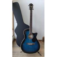 Guitarra Acústica Ibanez Pf15ece  Blue Sunburst High Gloss, usado segunda mano  Chile 