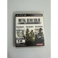 Metal Gear Solid Hd Collection Playstation 3 Ps3 segunda mano  Chile 