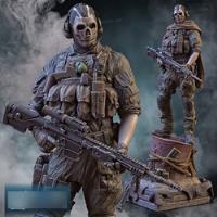 Archivo Stl Impresión 3d - Call Of Duty - Ghost - Sanix segunda mano  Chile 
