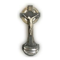Antiguo Cristo En Cruz, Crucifijo En Metal segunda mano  Chile 