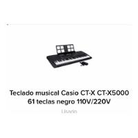Teclado Personal Casio Ct-x50000 segunda mano  Chile 