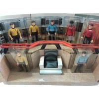 Usado, Set De 7 Personajes De Star Trek Con Diorama De Cartón segunda mano  Chile 