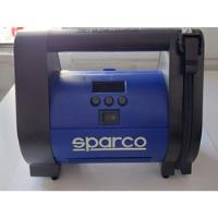 Compresor De Aire A Batería Portátil Sparco Spt160 12v Azul, usado segunda mano  Chile 
