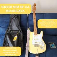 Usado, Fender Mim 98' Sss Modificada segunda mano  Chile 