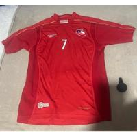 Camiseta Selección Chilena Mundial 2010 #7 Sánchez, usado segunda mano  Chile 
