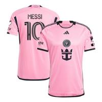 Camiseta Lionel Messi Inter Miami 2024 Conjunto Niños Pro segunda mano  Chile 