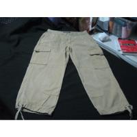 Pantalon Cargo De Mujer Polo Jeans Modelo Capri Talla W2, usado segunda mano  Chile 
