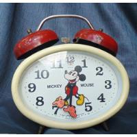 Usado, Reloj Vintage Cuerda Mickey Mouse Disney Germany Funcionando segunda mano  Chile 