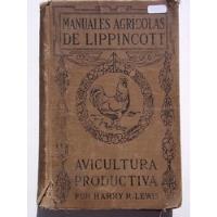 Manuales Agrícolas De Lippincott. Harry R. Lewis segunda mano  Chile 