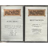 Cassettes, Beethoven Y Schubert. segunda mano  Chile 