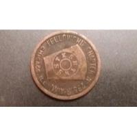 Token Chartered One Penny Octubre 25 1912 (x804. segunda mano  Chile 