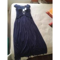 Vestido De Fiesta Azul Púrpura - Talla 40, usado segunda mano  Chile 