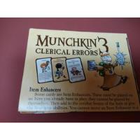Usado, Munchkin 3 Clerical Errors Ed. Original Inglés segunda mano  Chile 