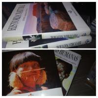 Enciclopedia  Historia Natural Y Razas Humanas  Ed. Oceano segunda mano  Chile 