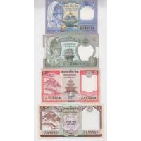 Coleccion 4 Billetes Nepal Diferentes Modelos (c85) segunda mano  Chile 