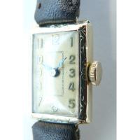 Exclusivo Reloj Oro Solido 18k Cuerda Art Deco 1920 Mujer segunda mano  Chile 