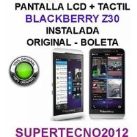 Pantalla Lcd + Tactil Blackberry Z30 Instalada Boleta, usado segunda mano  Chile 