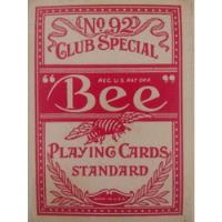 Usado, Baraja Naipe Inglés Bee Playing Cards Standard segunda mano  Chile 