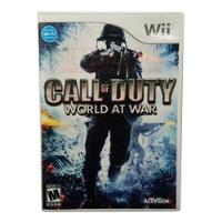 Call Of Duty World At War Wii segunda mano  Chile 