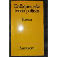 Enfoques Sobre La Teoria Politica David Easton segunda mano  Chile 