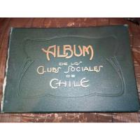 Usado, Album Clubes Sociales De Chile (1928-1929) segunda mano  Chile 