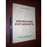 Escenario Estudiantil  Luis Emilio Rojas 30 Piezas De Teatro segunda mano  Chile 