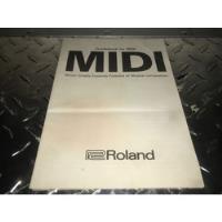 Usado, Catálogo Roland Vintage Midi Funcionamiento segunda mano  Chile 
