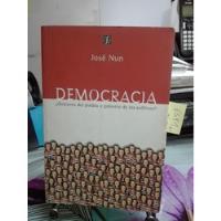 Democracia // José Nun segunda mano  Chile 