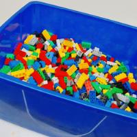 Gran Caja Con 3800 Ladrillos Básicos Compatibles Con Lego , usado segunda mano  Chile 